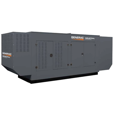 Газовый генератор GENERAC SG120 в кожухе
