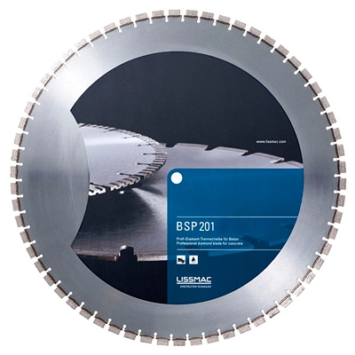 Алмазный диск по бетону LISSMAC BSP 201 (400 мм, 24X4X14 мм)