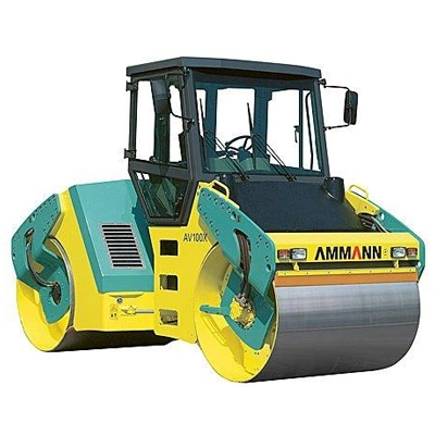 фото каток тандемный ammann av 110 x