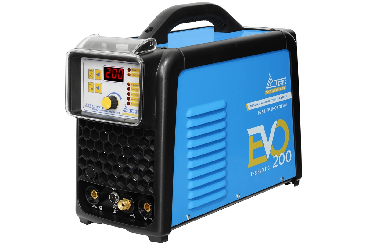 фото аппарат аргонодуговой сварки tss evo tig-200