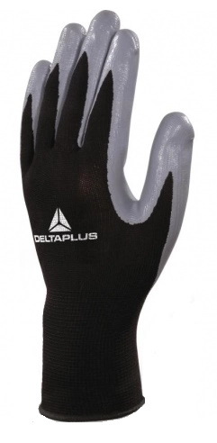 фото перчатки deltaplus™ ve712gr (полиэстер+нитрил)