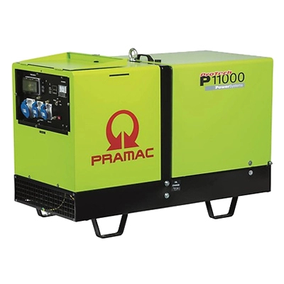 Дизельный генератор портативный PRAMAC P11000 AMF, 230V