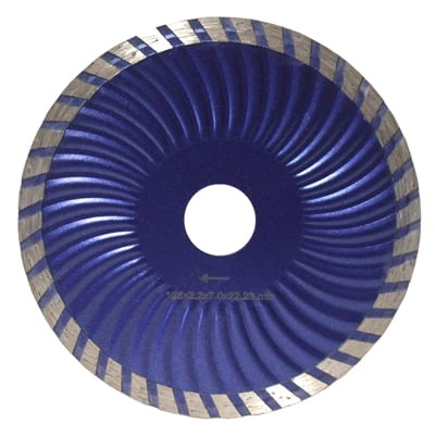Диск турбо COBRA Standard Wave д.125*22,2 (2,2*7)мм | железобетон/dry DIAMASTER