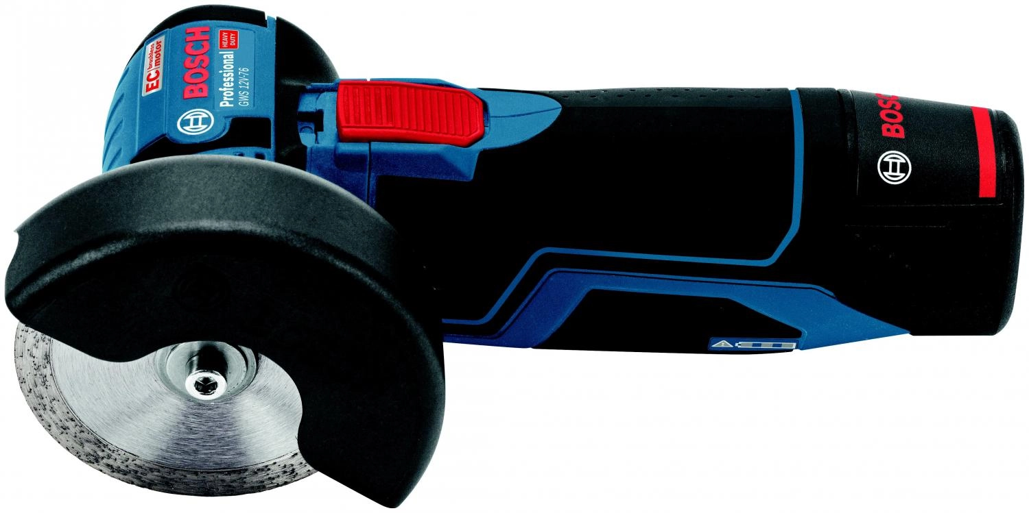 фото ушм (болгарка) bosch gws 12v-76 (0615990m3e)