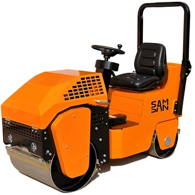 фото каток двухвальцовый samsan rvr 111