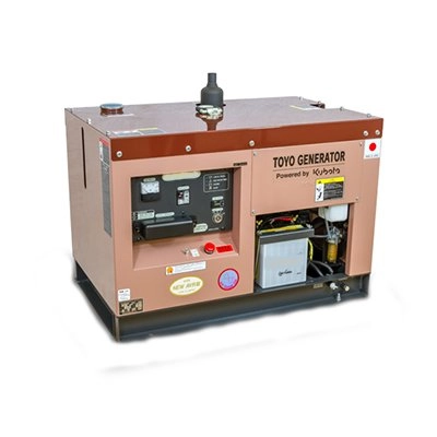 Дизельная электростанция TOYO TKV-14TPC в декоративном кожухе
