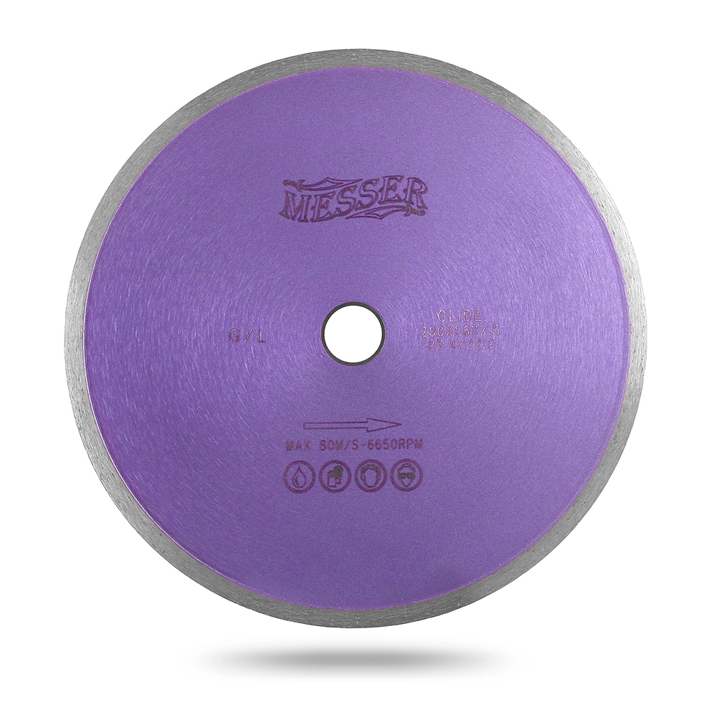 Диск сплошная кромка для резки гранита G/L, мокрый, 150D-1.6T-7.5W-22.2