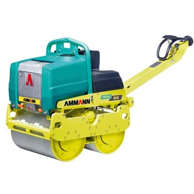фото каток грунтовый ammann arw 65 yanmar (с электростартом)