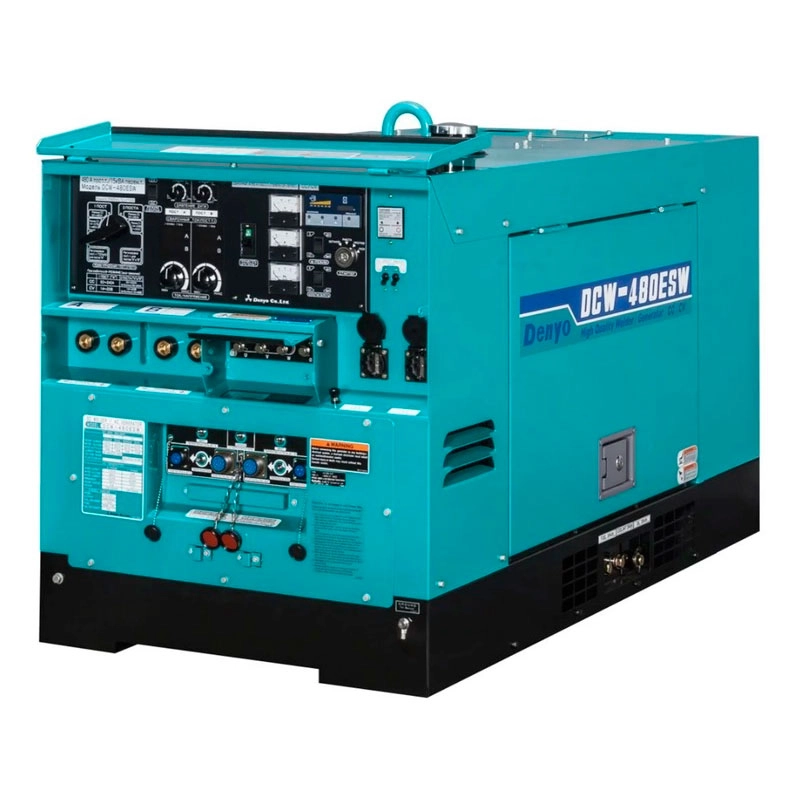 Сварочный генератор дизельный двухпостовой DENYO DCW-480ESW