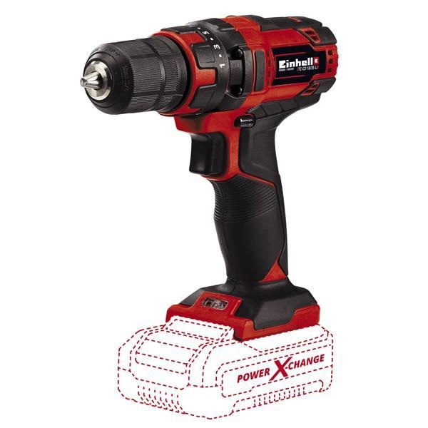 фото дрель аккумуляторная einhell tc-cd 18/35 li - solo без акк и з.у