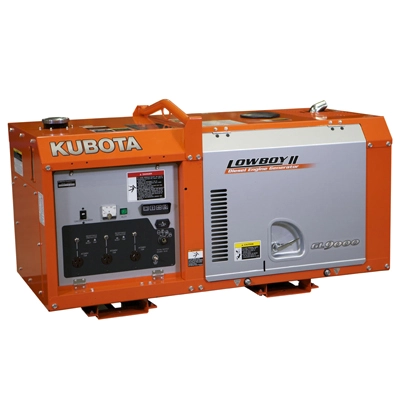 Дизель генератор KUBOTA GL9000 в звукоизолирующем корпусе