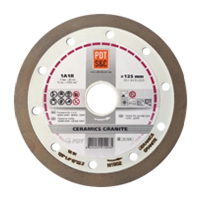 Алмазный диск POLTAVA DIAMOND TOOLS 1A1R 125X1,4X10X22,2 CERAMICS GRANITE