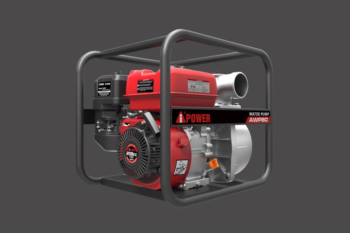 фото мотопомпа a-ipower awp80