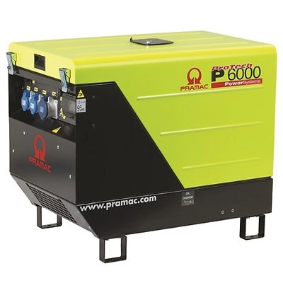 Дизельный генератор портативный PRAMAC P6000 AVR IPP, 230V