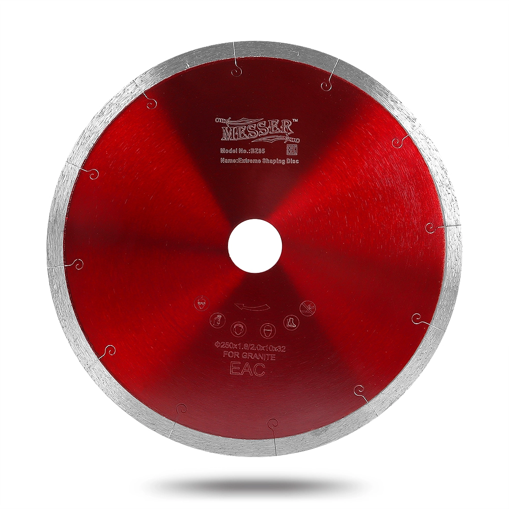 Диск сплошная кромка для резки мрамора G/X-J, мокрый, 250D-2.0T-10W-32/25,4