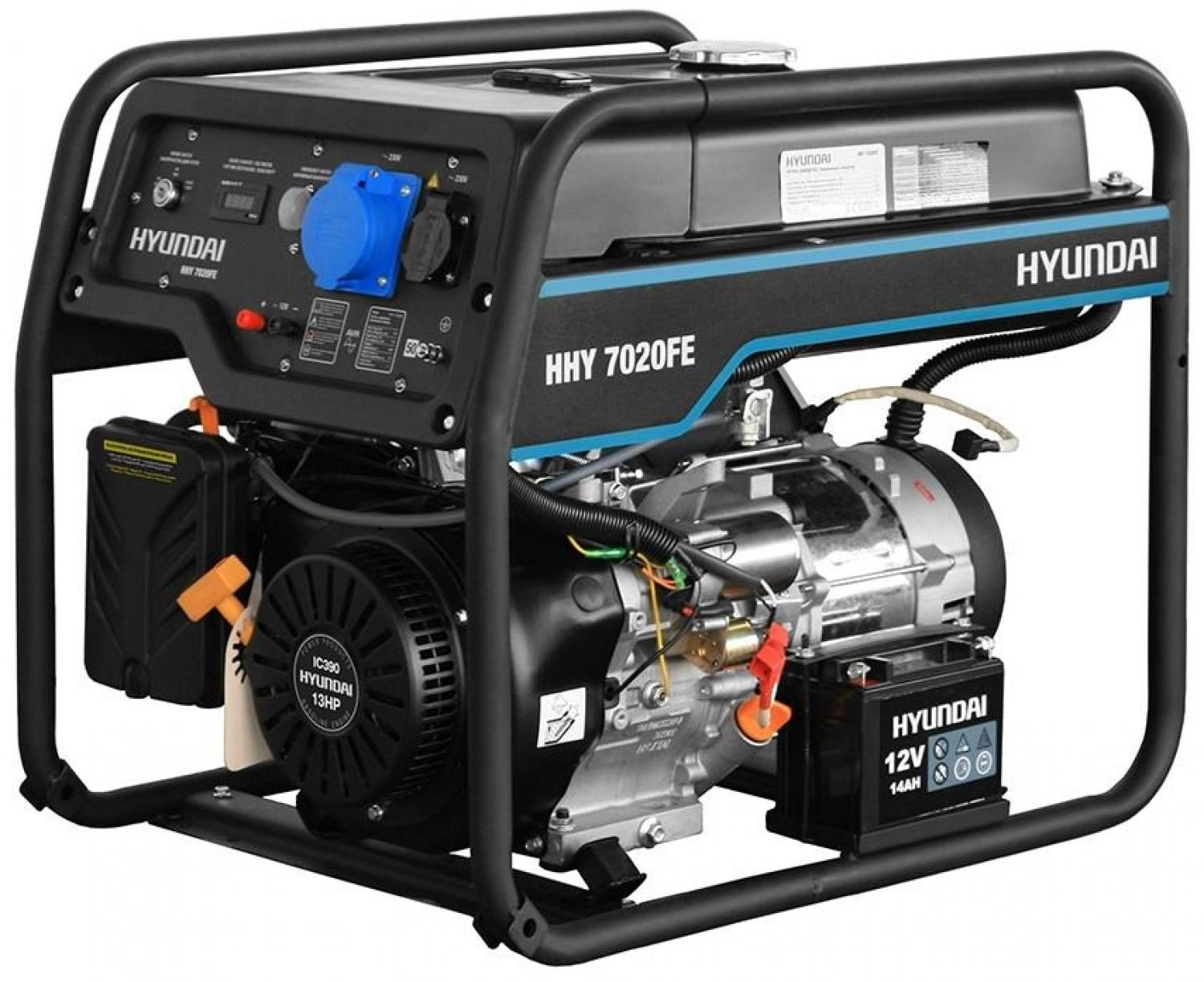 Генератор бензиновый HHY 7020FE