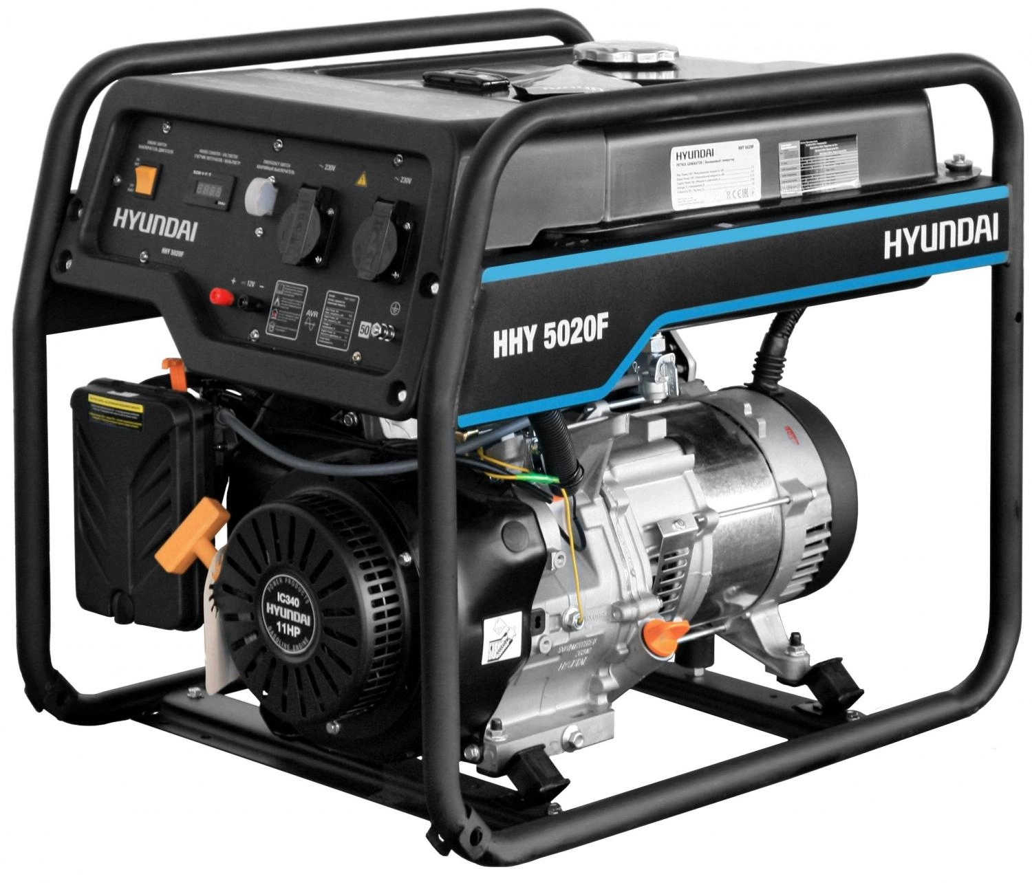 Генератор бензиновый HHY 5020F