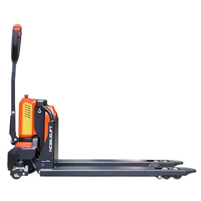 фото тележка самоходная с электроподъемом noblelift pte12n