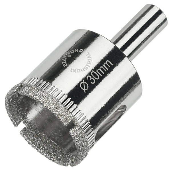 Алмазная коронка по керамике, плитке и стеклу 30 мм Diamond Industrial