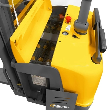 фото штабелер самоходный cddk15-iii (1500 кг, 4,5 м, 24в / 240ач, pv, eps) smartlift