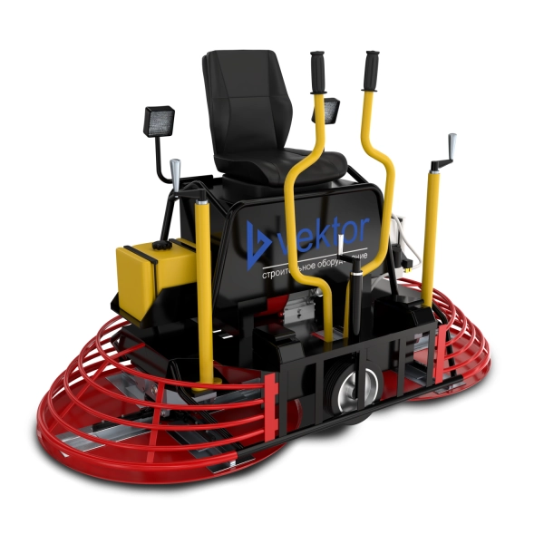 фото двухроторная заглаживающая машина vtmg-1000 (двигатель gx690)