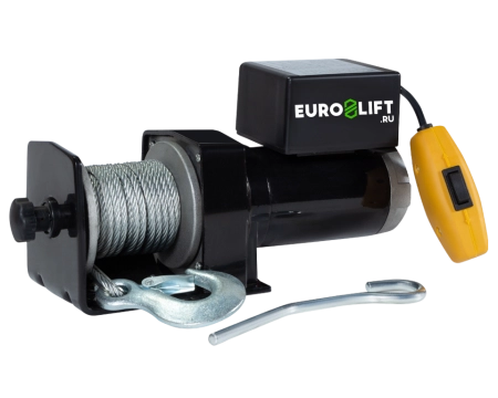 Лебедка автомобильная электрическая KDJ-2000Н (200-D)12V