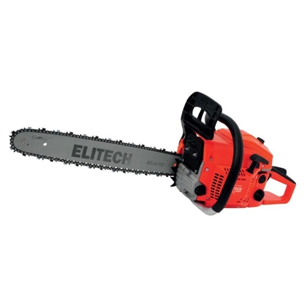 фото бензопила elitech 45/18