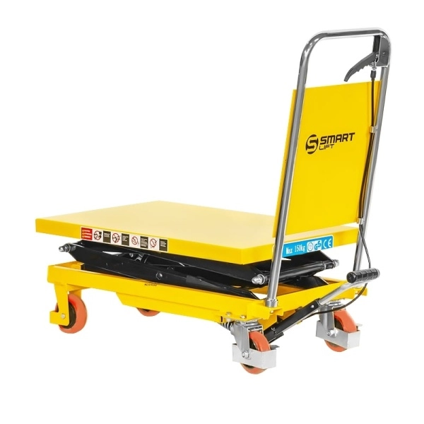 фото гидравлический подъемный стол pts 150 (150 кг; 700х450 мм; 1,2 м) smartlift