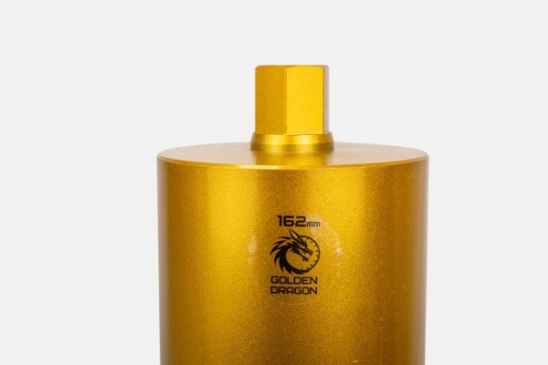 Коронка алмазная 1 1/4" 162/400/12 сегм. по бетону Golden Dragon