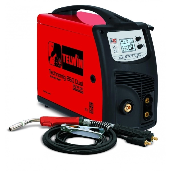 фото сварочный аппарат technomig 260 dual synergic 230 v (816056)