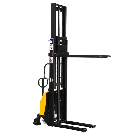 фото штабелер с электроподъемом bda 1535 (1500 кг; 3,5 м; 12в / 120ач) smartlift