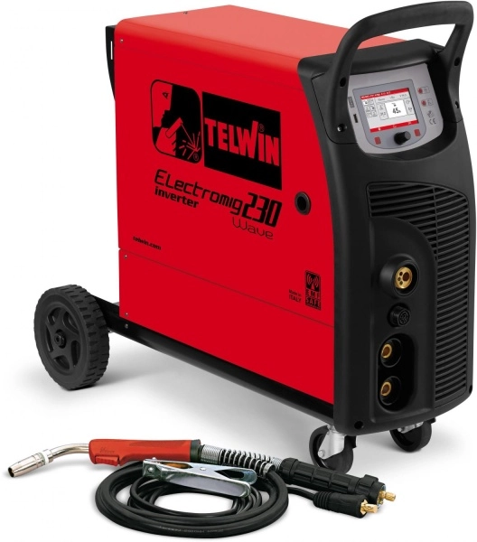 фото сварочный аппарат telwin electromig 230 wave
