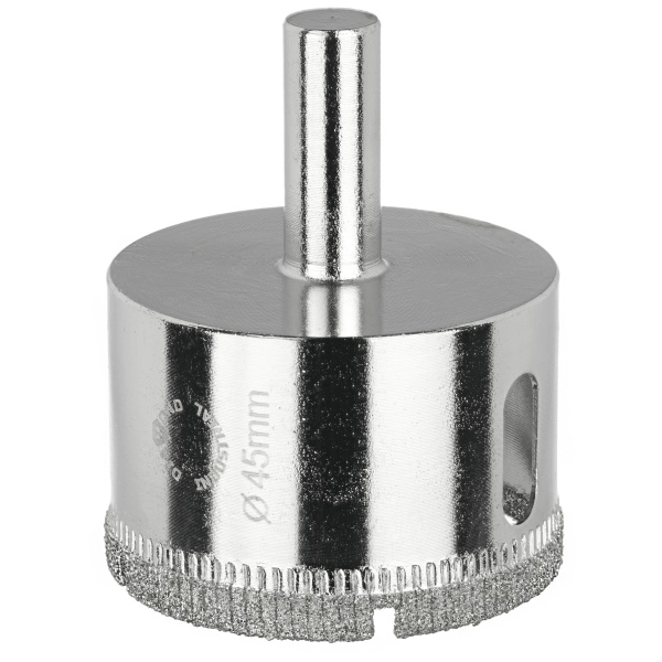 Алмазная коронка по керамике, плитке и стеклу 45 мм Diamond Industrial