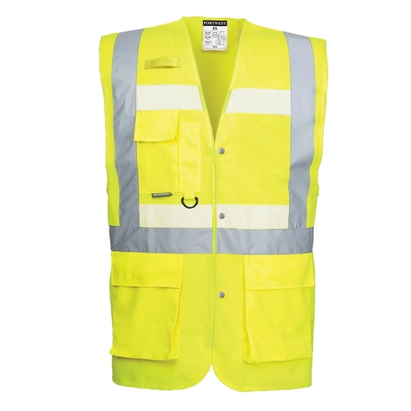 фото жилет glowtex executive portwest g476