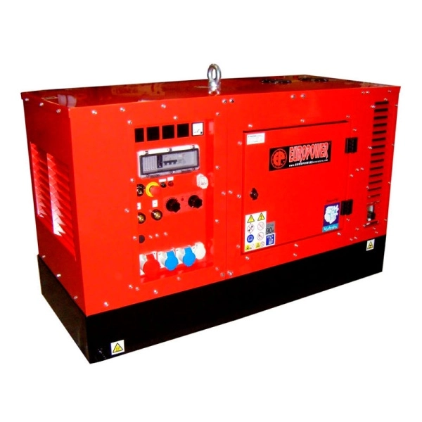 Дизельный сварочный генератор EUROPOWER EPS 300 DXE DC (шумозащитный кожух)
