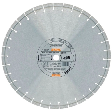 Алмазный диск STIHL SВ80 350 мм (бетон, гранит, камень) (8350967002)