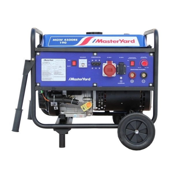 Бензиновый сварочный генератор MASTERYARD MGW 4500RE-190/1