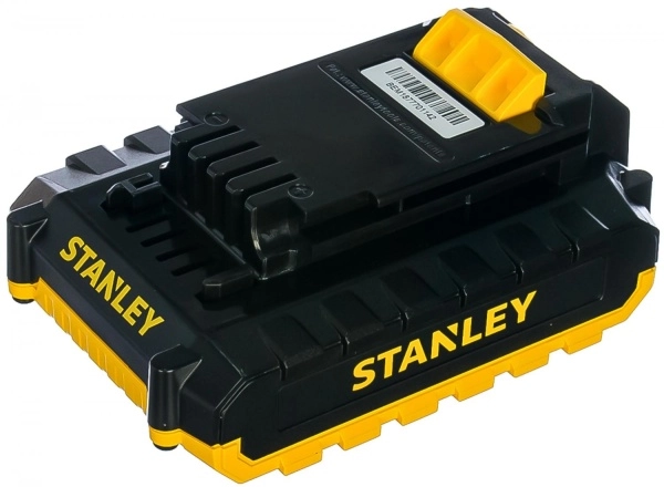 фото аккумулятор stanley 18в 2ач li-ion (sb20d-ru)