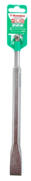 фото зубило dr ch sds-plus shank small flat 20*250mm плоское