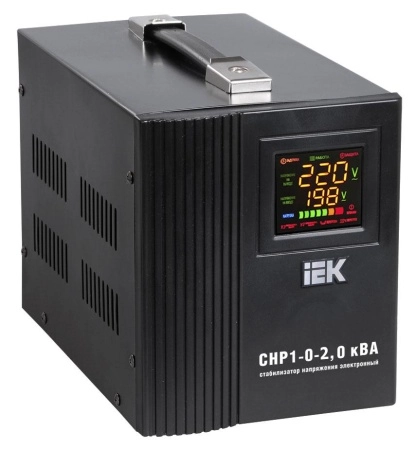 фото стабилизатор напряжения iek снр1-0- 2 ква
