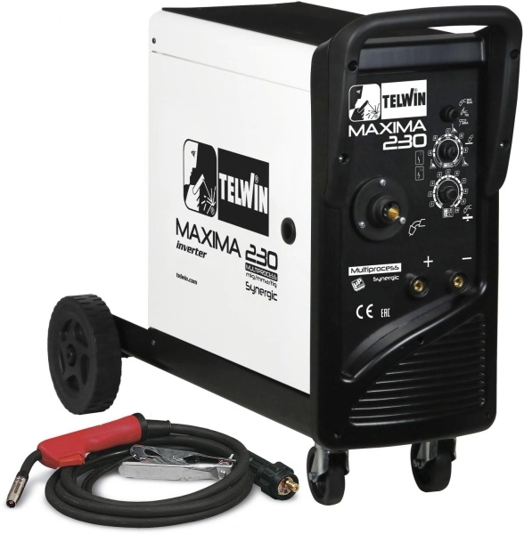 фото сварочный полуавтомат maxima 230 synergic 230v (816088)