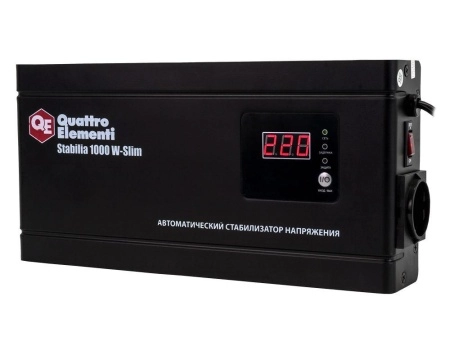 фото стабилизатор напряжения quattro elementi stabilia 1000 w-slim