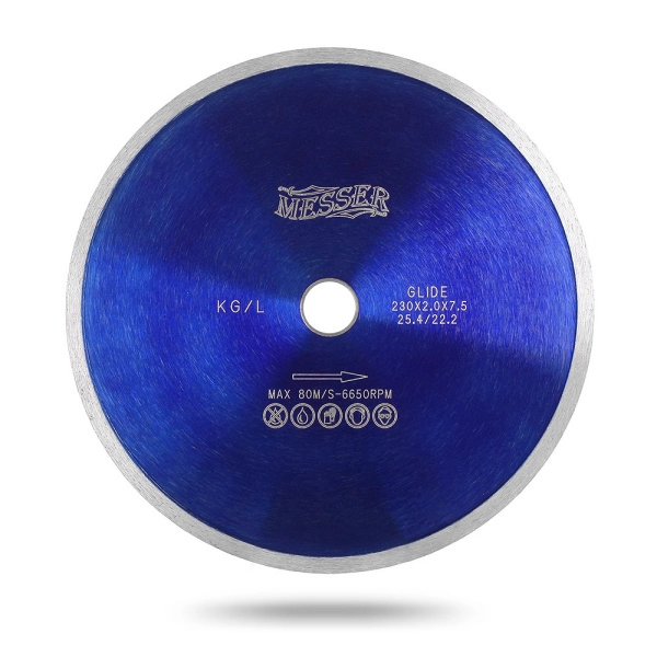 Диск сплошная кромка "MESSER" KG/L, сухой, 350D-2.2T-7.5W-32/25,4H