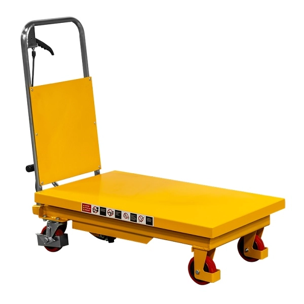 фото гидравлический подъемный стол pt 500a (500 кг; 815х500 мм; 0,9 м) smartlift