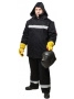 фото костюм сварщика зимний worker 3 кл.защиты (тк.100% хб,500) ксв 126w, черный