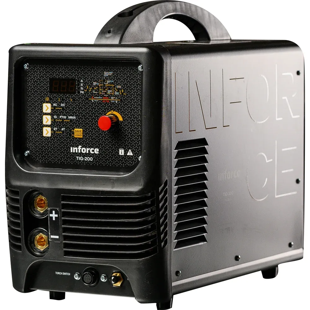 фото аргонодуговой сварочный инвертор inforce tig-200