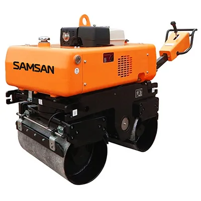 фото каток двухвальцовый ручной samsan ddr 700