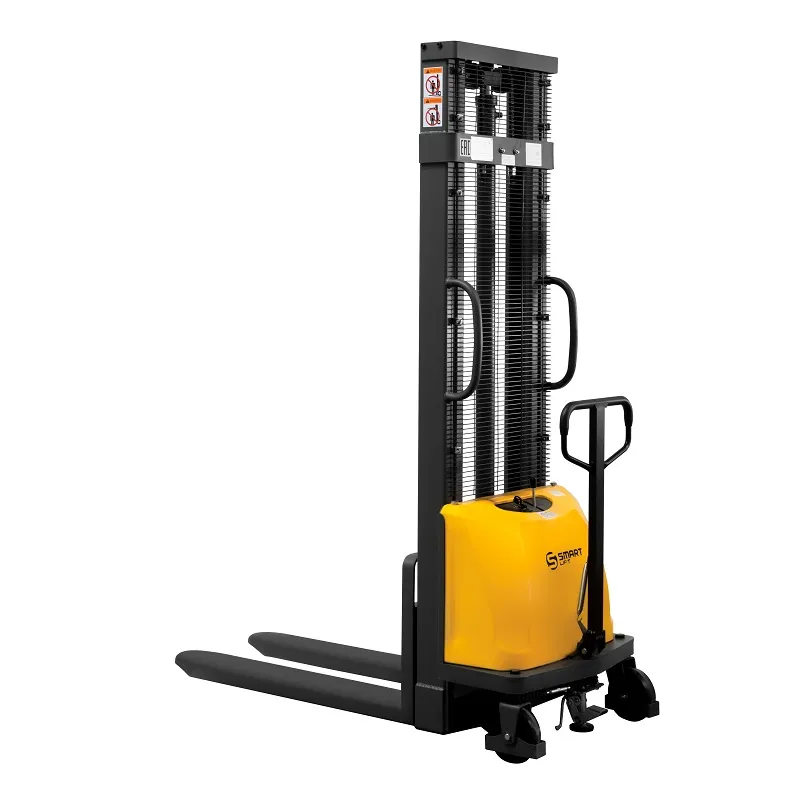 фото штабелер с электроподъемом cdd15b-e (1500 кг; 3,5 м; 12в / 120ач) smartlift