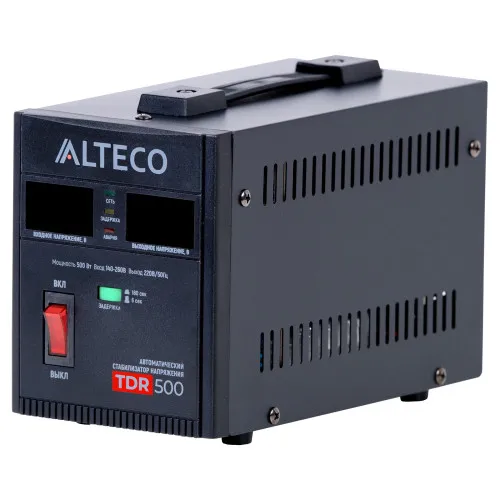 фото автоматический стабилизатор напряжения alteco tdr 500