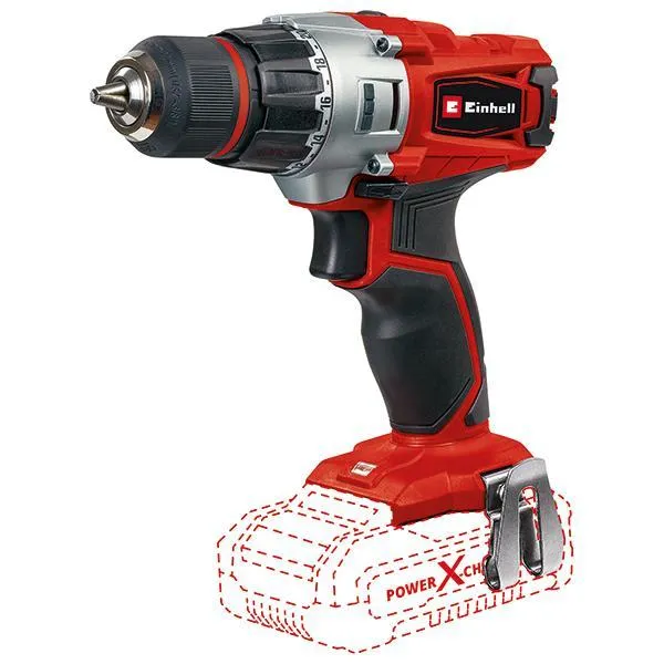 фото дрель аккумуляторная einhell pxc te-cd 18/2 li-solo (4513833) без акк. и з.у